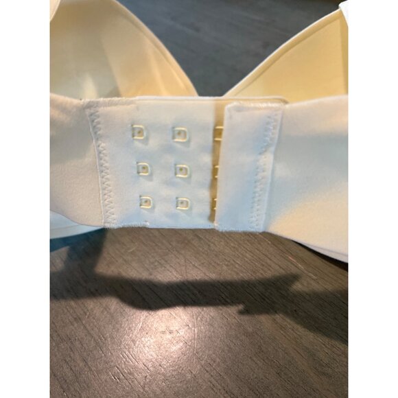 Soma Enbliss Ivory Lightly Lined Demi Bra Size 34DD - Picture 4 of 6